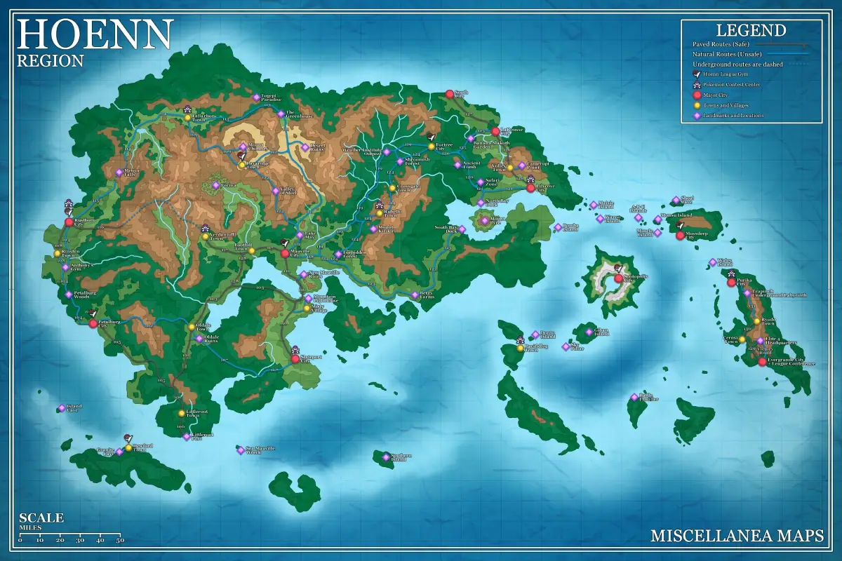Carte de Hoenn
